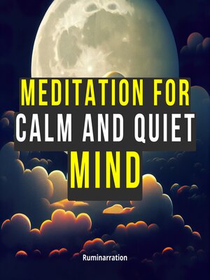 cover image of Meditation for Calm and Quiet Mind